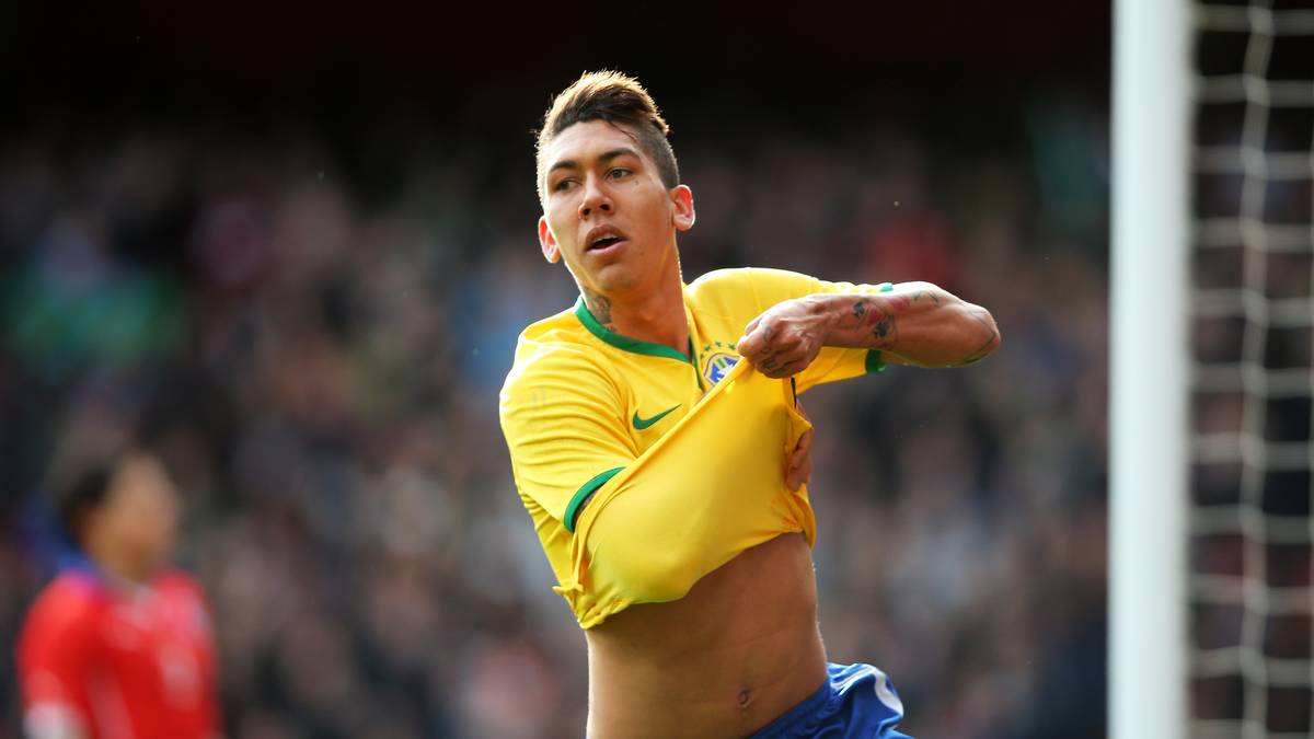 Hoffenheims Roberto Firmino avanciert dabei zum Matchwinner, erzielt seine zweiten Treffer in seinem vierten Länderspiel für die von Carlos Dunga trainierte Selecao 