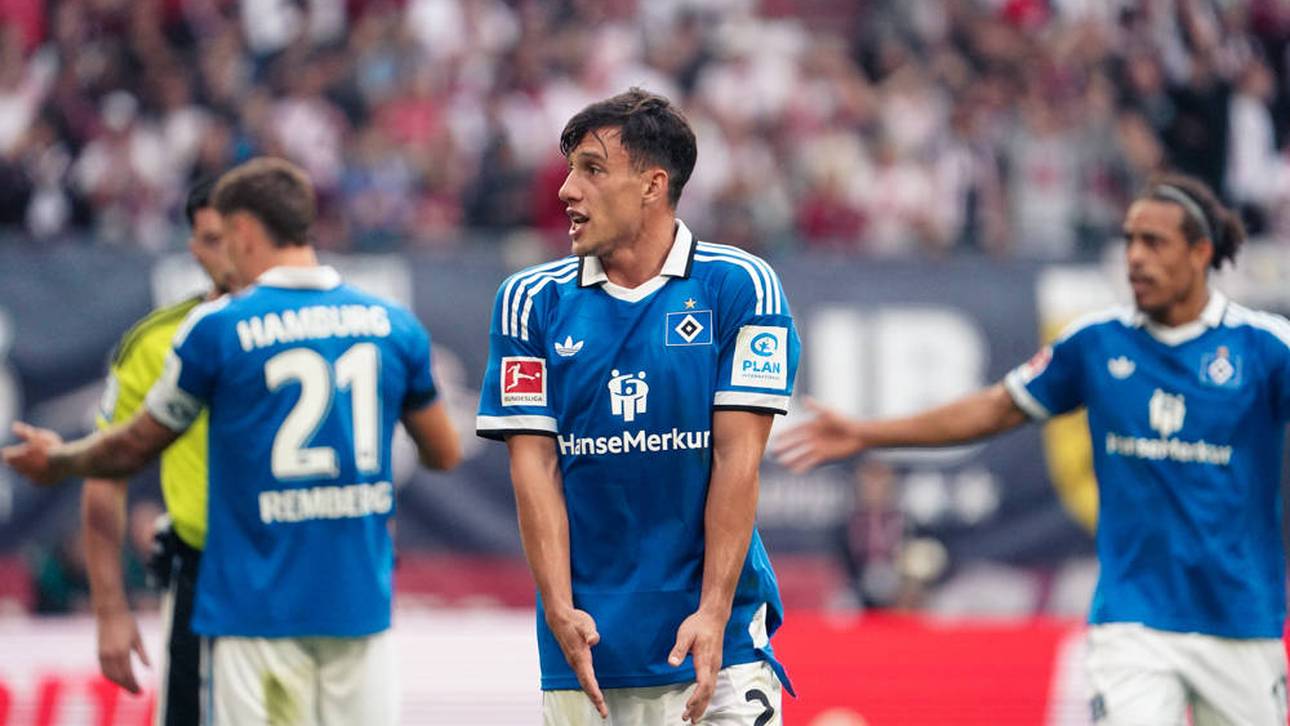 Nächste heftige Klatsche: HSV am Boden