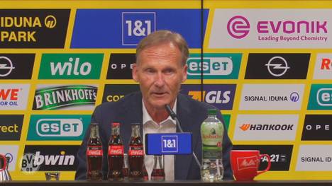 Hans-Joachim Watzke klärt über den Transferstand bei Jadon Sancho auf. Eigentlich scheint ja alles fix zu sein. Allerdings kann noch kein Vollzug gemeldet werden, so Watzke.