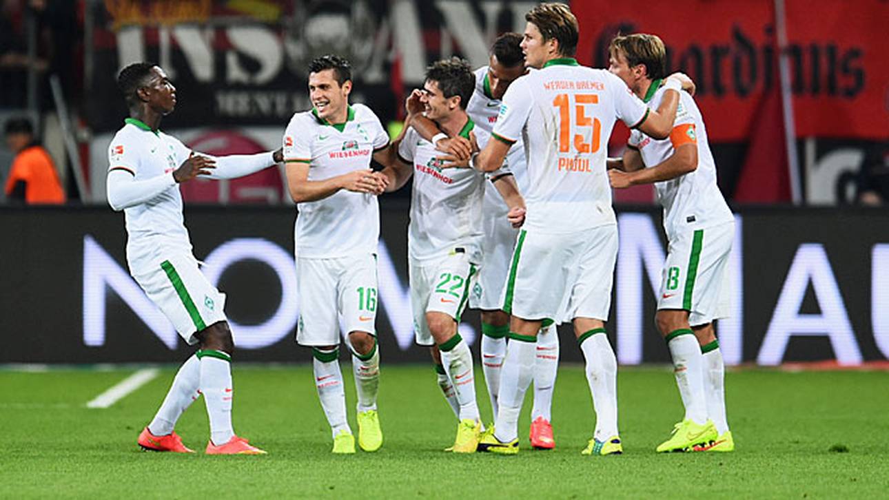 Bremen stoppt Bayers Siegesserie