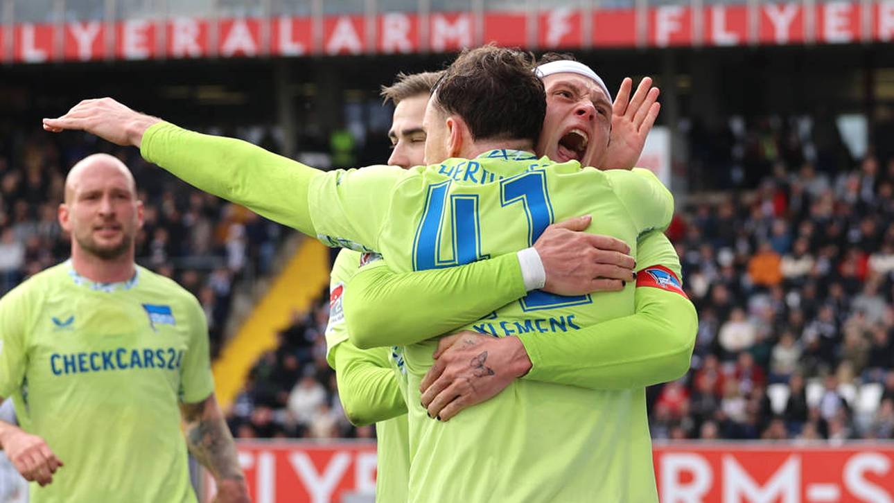 Hertha landet Befreiungsschlag
