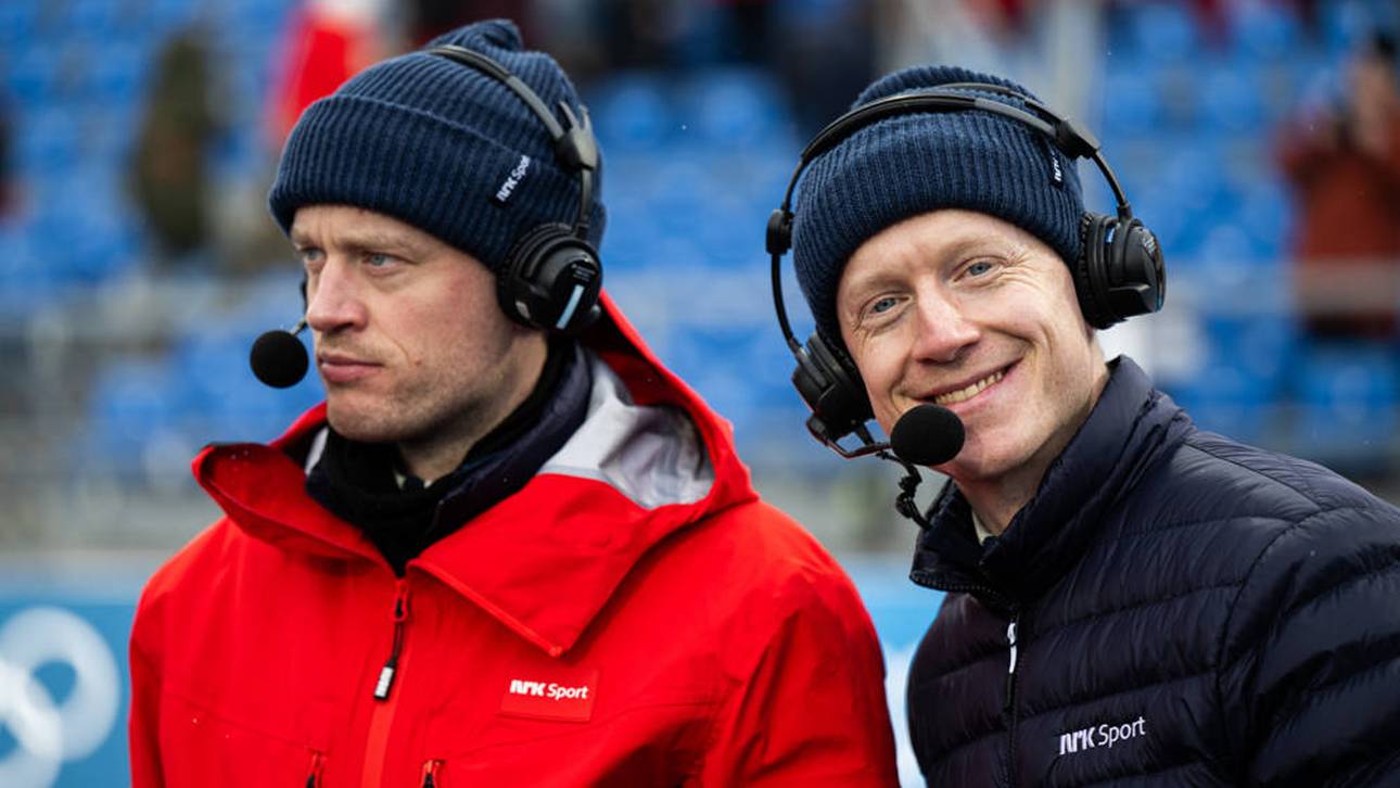 Johannes Thingnes Bö (r.) ist bei den Olympischen Spielen 2026 wieder mit dabei - diesmal als TV-Experten