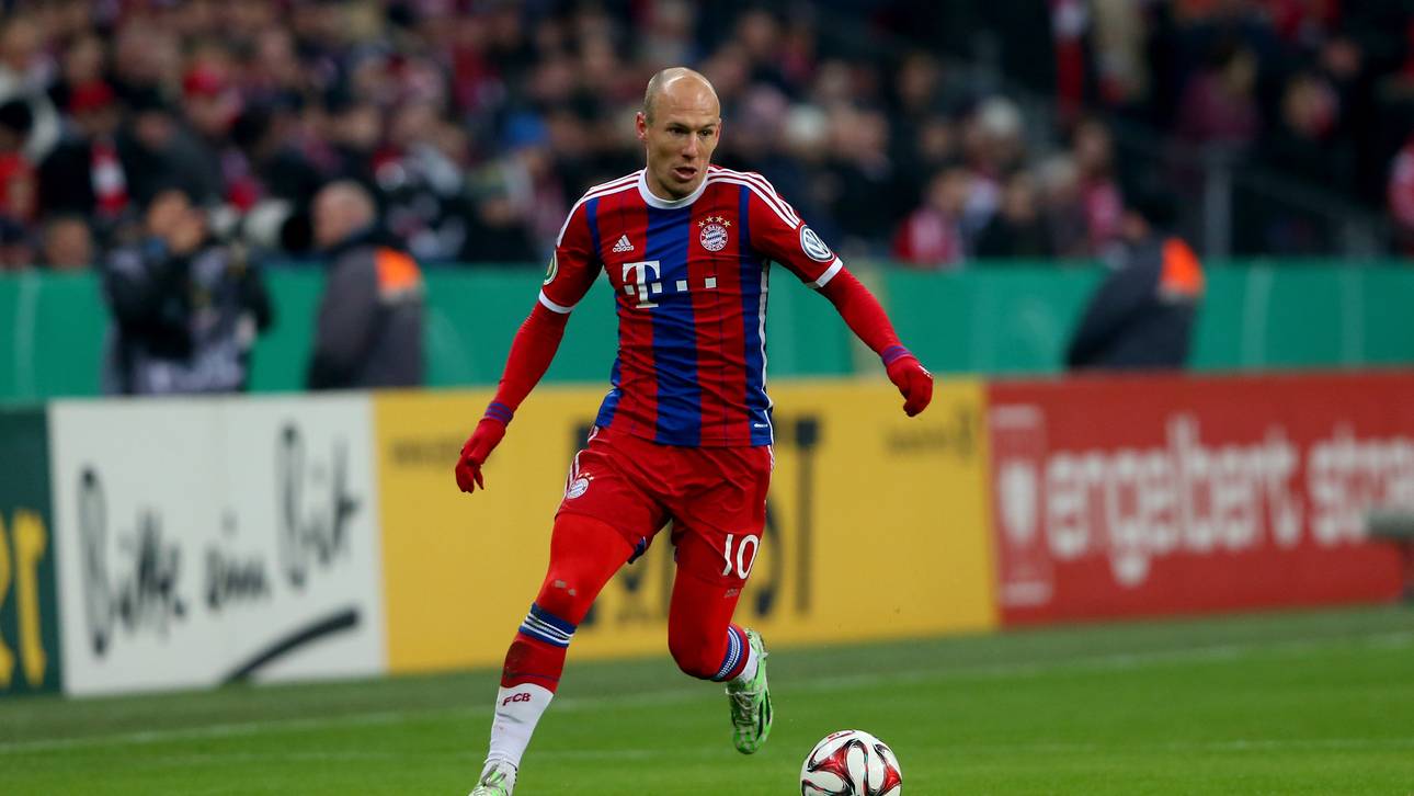 Robben gegen BVB nur auf der Bank