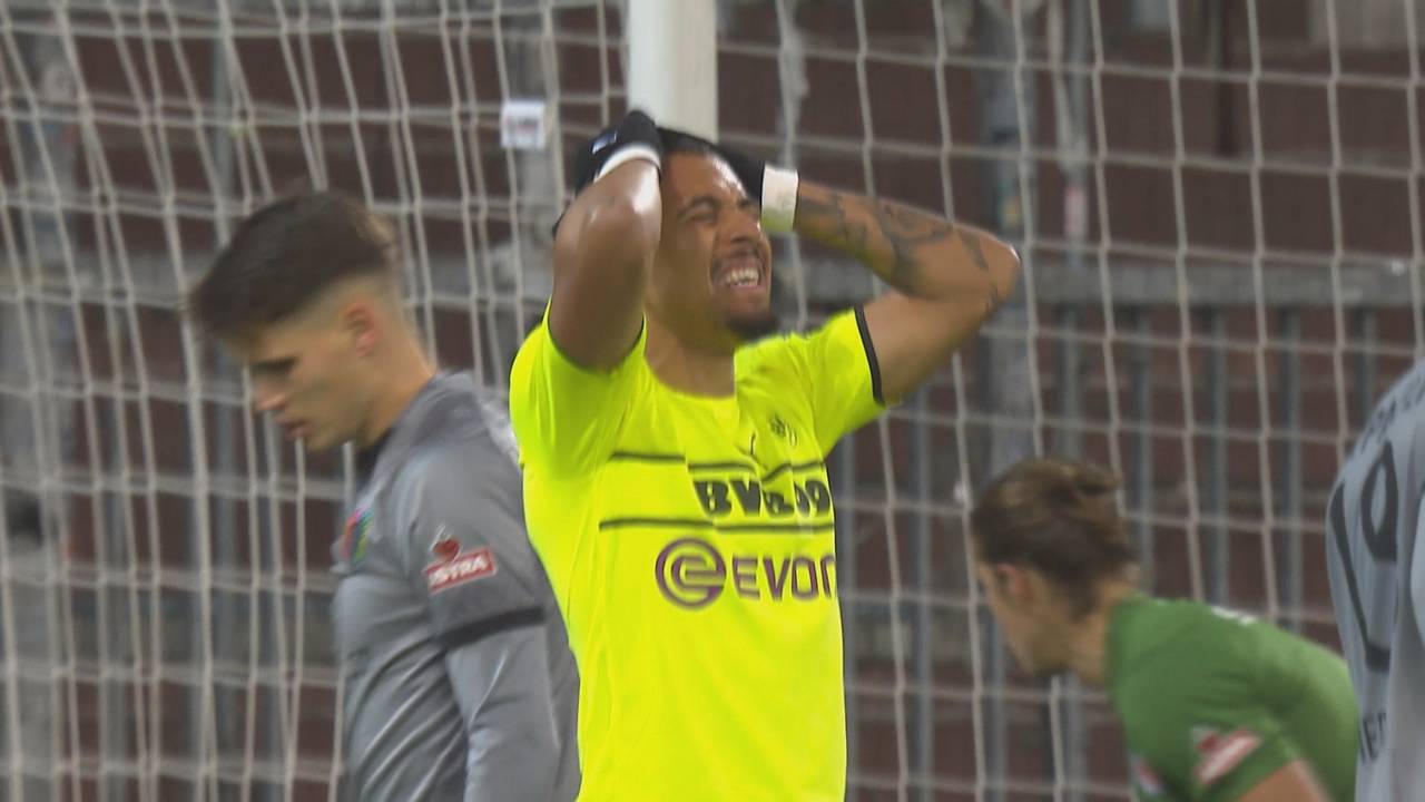 BVB hadert nach Pokal-Blamage