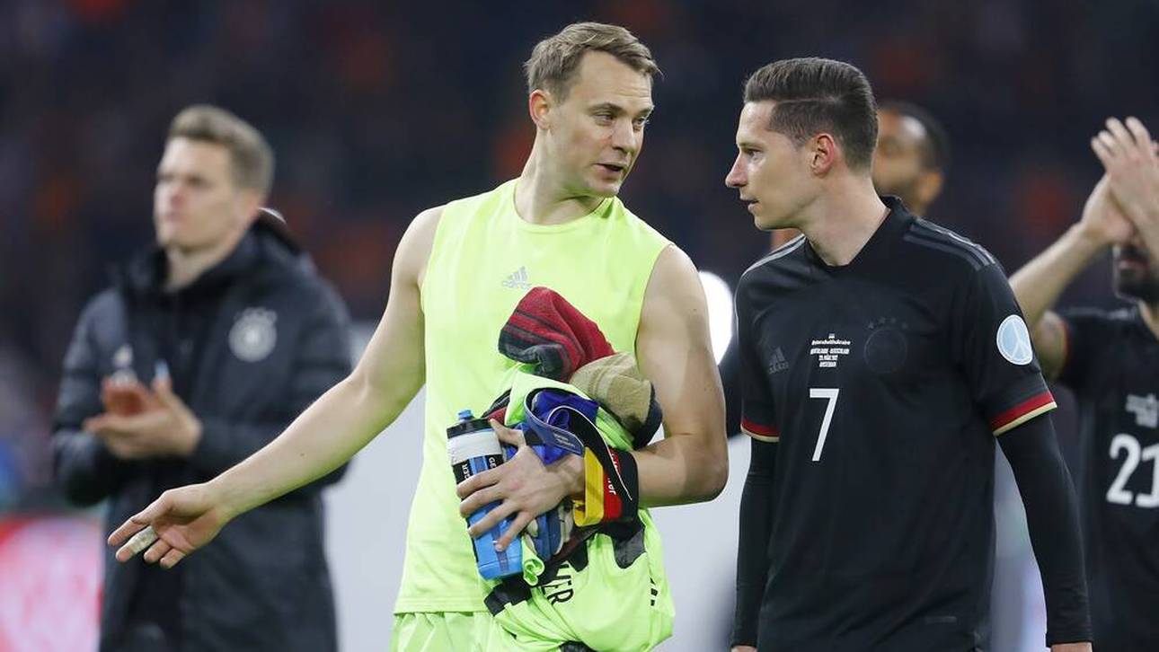 Mit Bayern-Keeper Manuel Neuer (l.) wurde Julian Draxler 2014 Fußball-Weltmeister