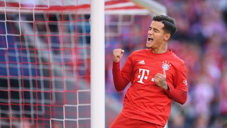 Philippe Coutinho erzielte beim Sieg gegen Köln seinen ersten Treffer für den FC Bayern