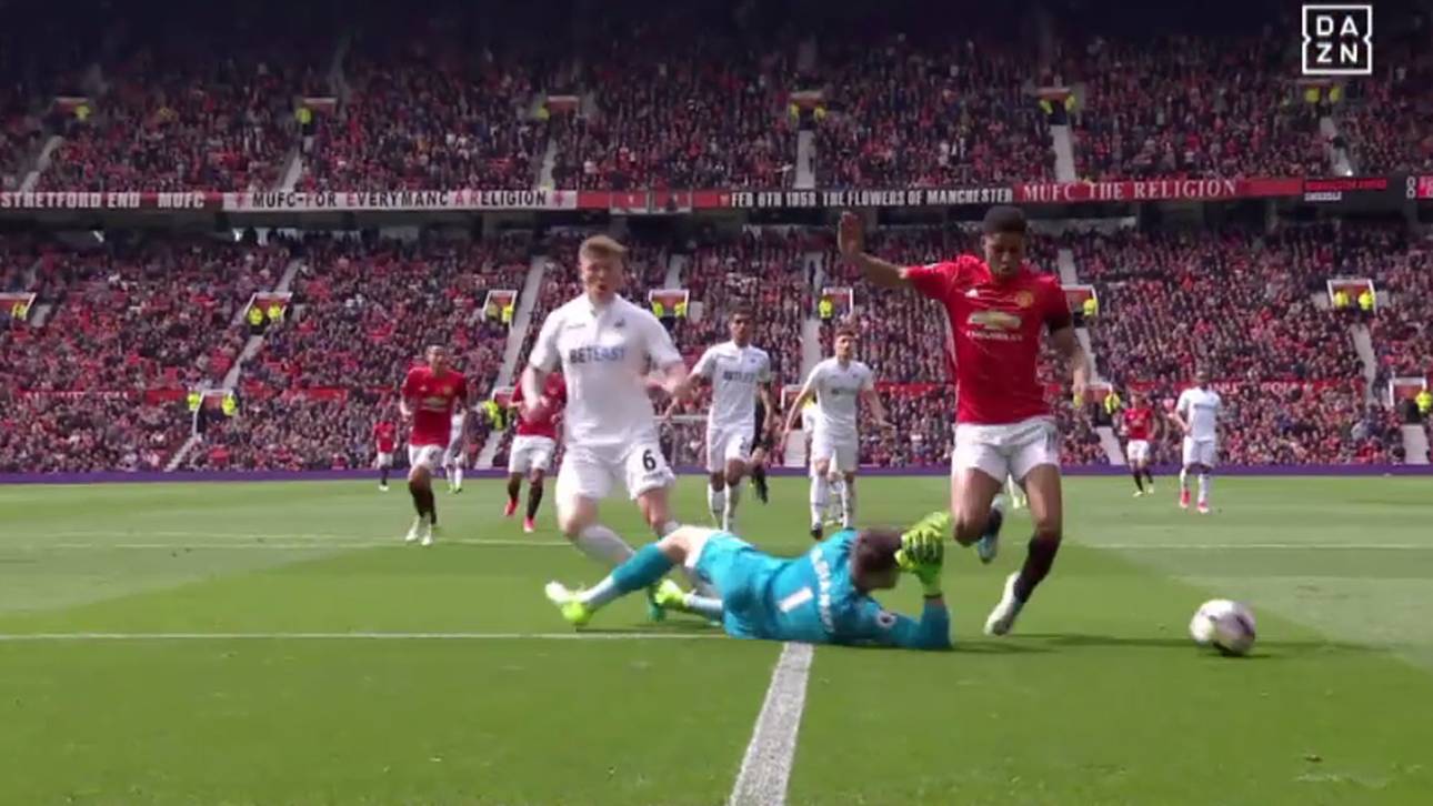 ManUniteds Witz-Elfer im Video