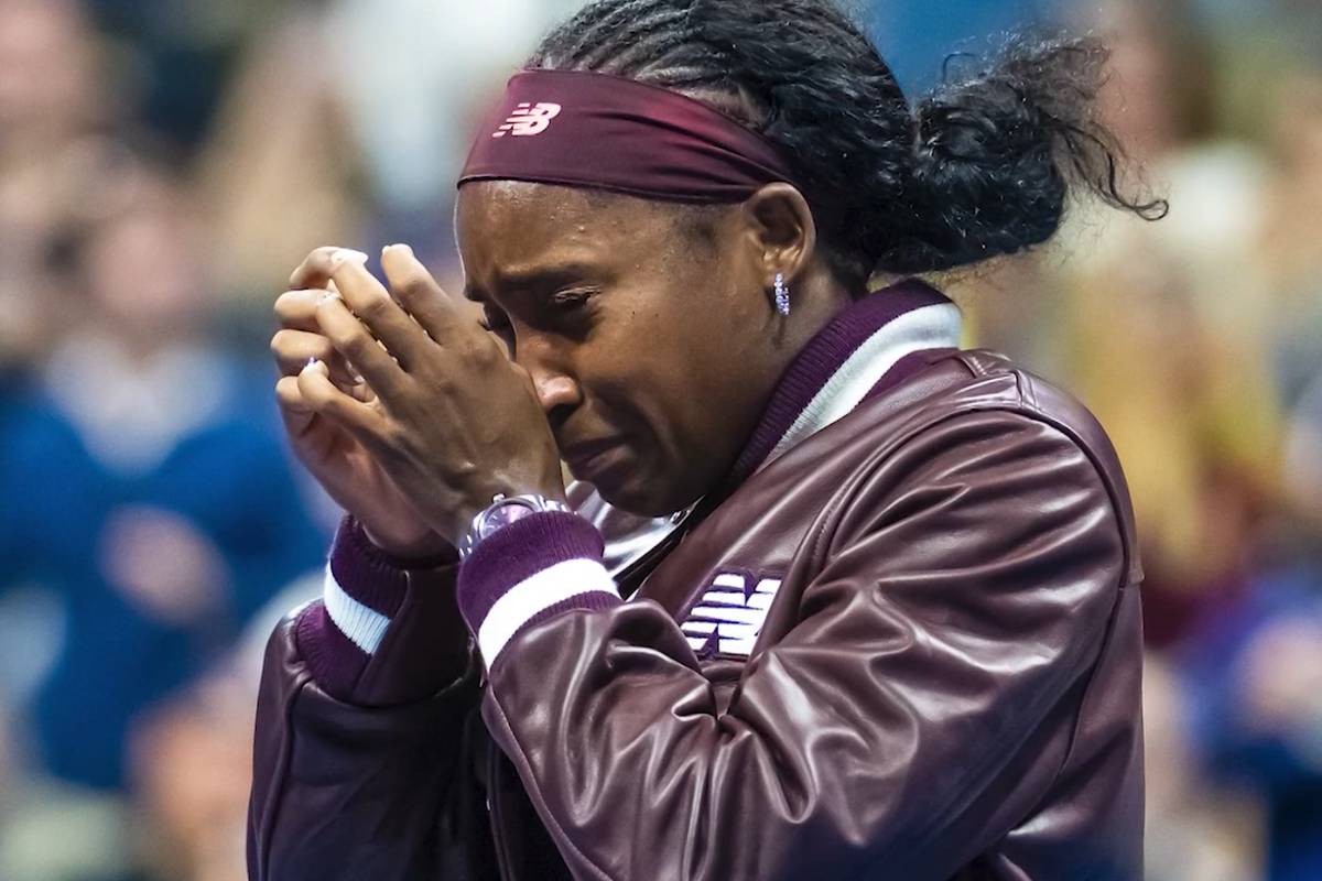 Nach dem Erreichen des Achtelfinals der US Open durchlief Coco Gauff einen kleinen emotionalen Höhepunkt und zieht daraus nun positive Schlüsse.