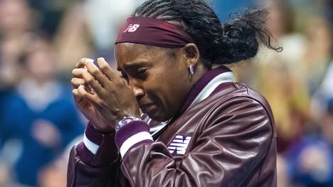 Nach dem Erreichen des Achtelfinals der US Open durchlief Coco Gauff einen kleinen emotionalen Höhepunkt und zieht daraus nun positive Schlüsse.
