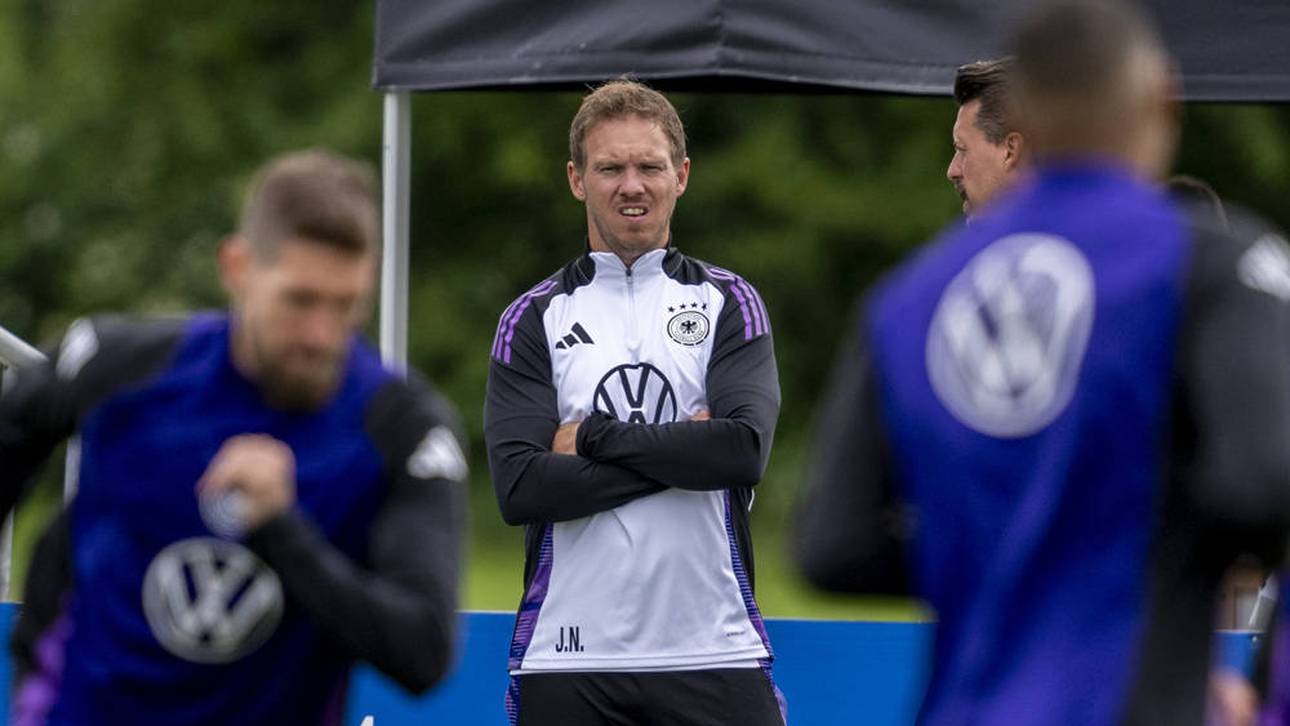 Vor Start: Letzte Schritte des DFB-Teams