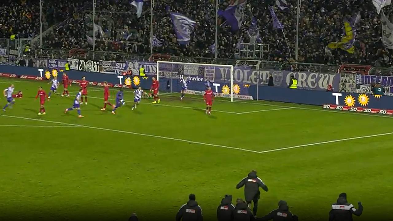 Jubelsturm nach K.o.-Tor! Hier gibt es kein Halten mehr I 3. Liga Highlights
