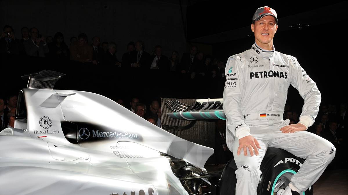 2006 tritt "Schumi" zurück, nur knapp verfehlt er seinen achten Titel. Doch er kann es nicht lassen: 2010 das Comeback bei Mercedes. 2012 geht Schumacher endgültig in Formel-1-Rente
