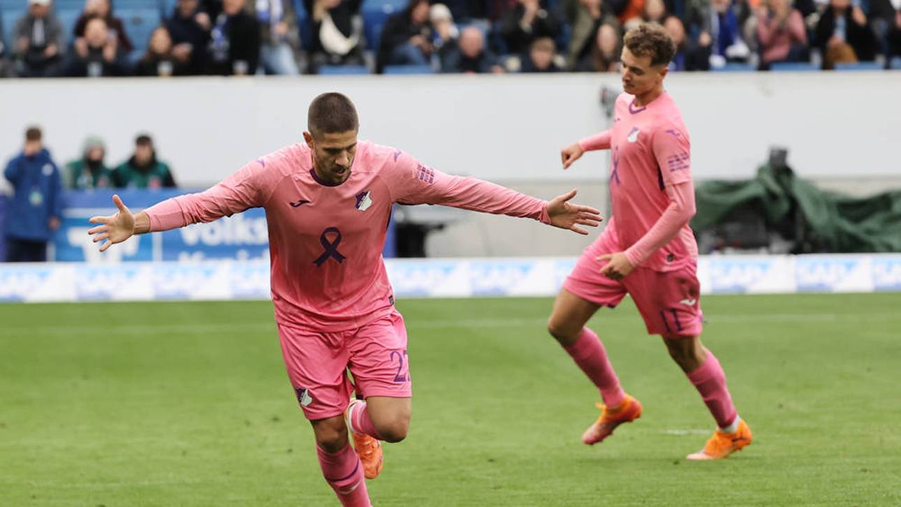 Hoffenheim fährt gegen Heidenheim die ersten Punkte zuhause ein (3:1)