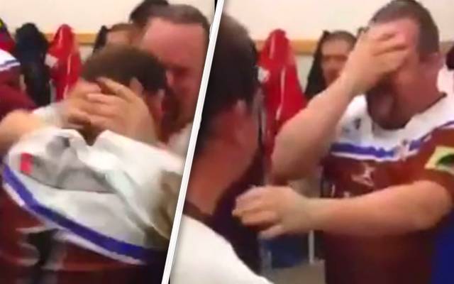 Rugby Kopfstoss Gebrochene Nase Beim Heissmachen