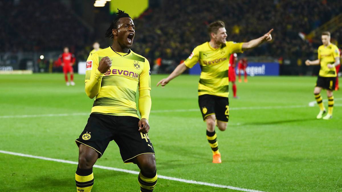 MICHY BATSHUAYI: Sieben Tore in zehn Bundesligaspielen - die Winter-Leihgabe vom FC Chelsea hatte in Dortmund keinerlei Anpassungsprobleme und sammelte schnell Argumente für einen fixen Transfer. Wegen seiner Sprunggelenksverletzung ist die Saison für den Belgier vorzeitig gelaufen...