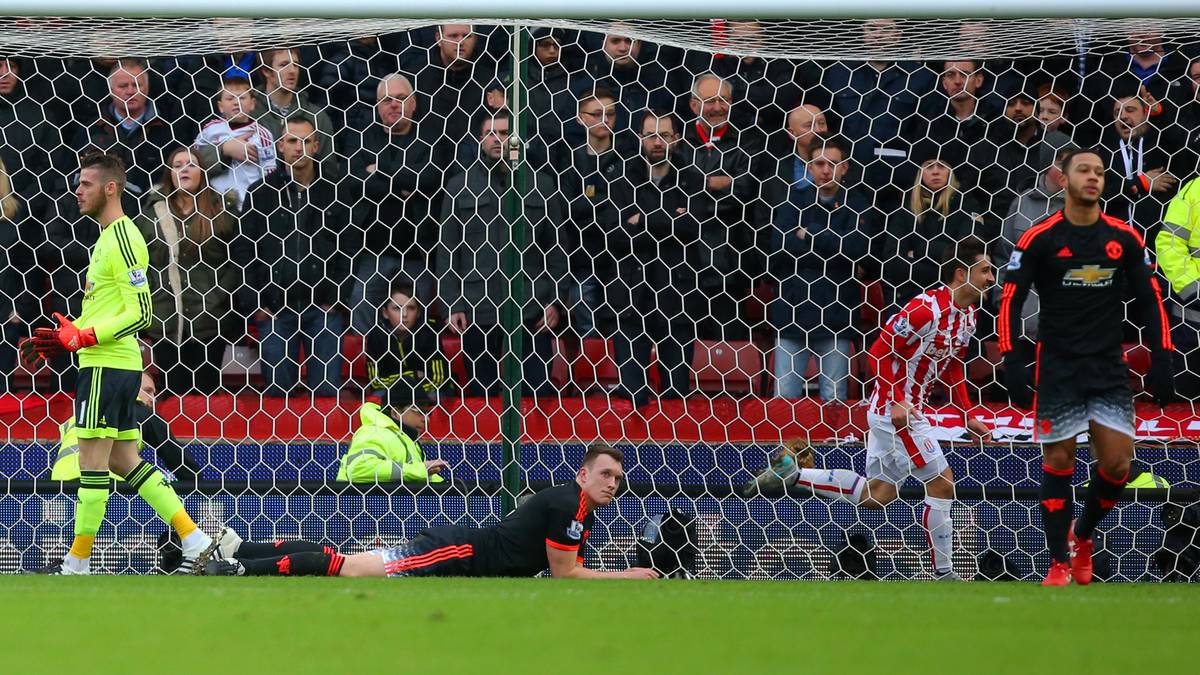 Die Red Devils am Boden...