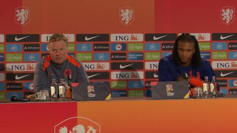 Ronald Koeman verrät auf der Pressekonferenz vor dem Nations-League-Spiel gegen Deutschland, worum er das DFB-Team beneidet.