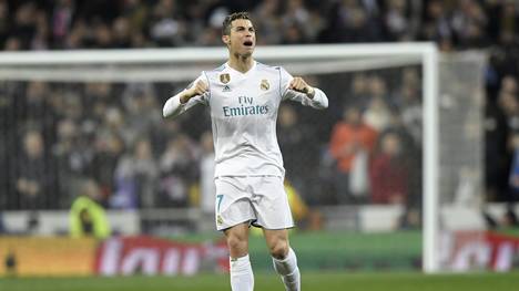 Cristiano Ronaldo erzielte gegen Paris sein 100. Tor in der Champions League für Real Madrid