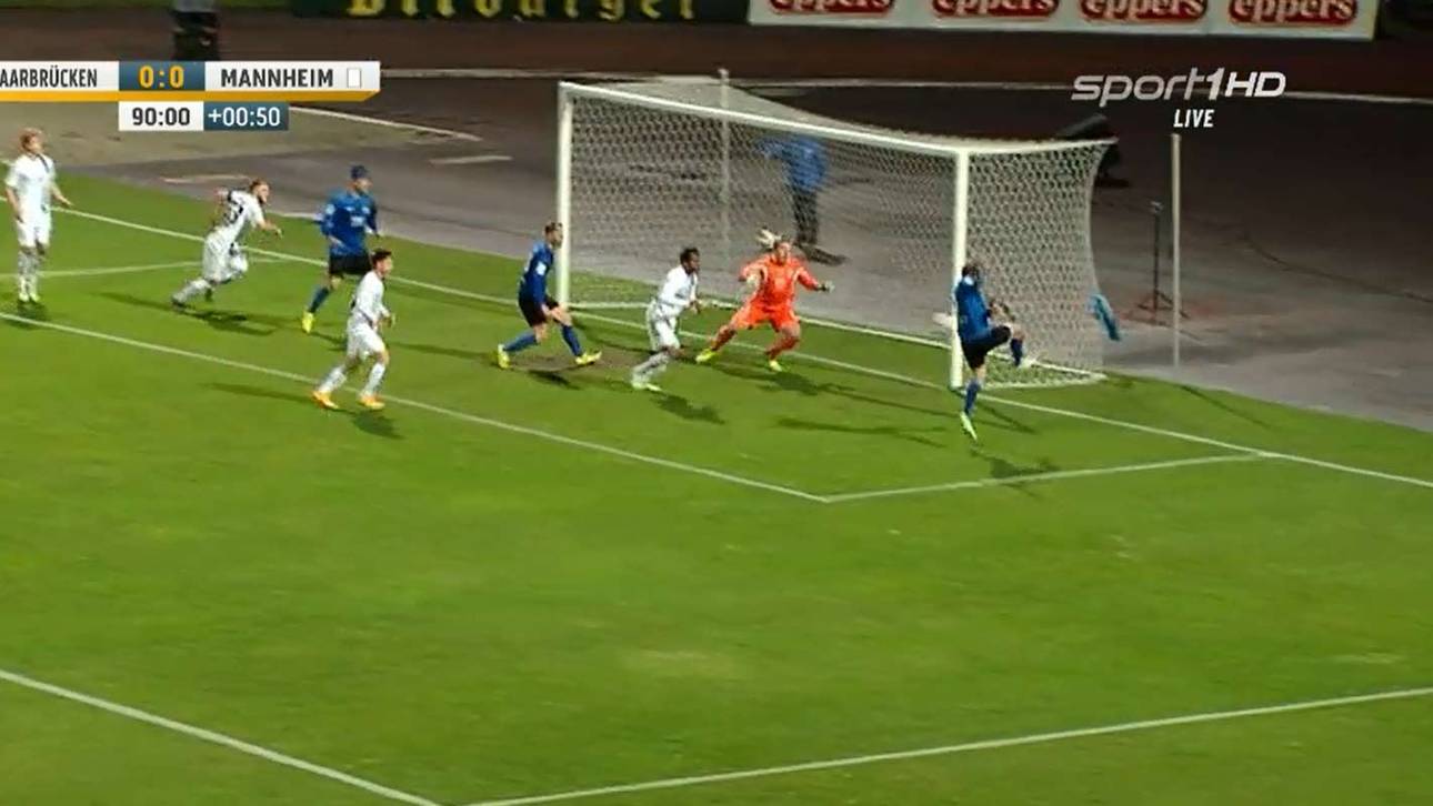 Saarbrücken patzt gegen Mannheim