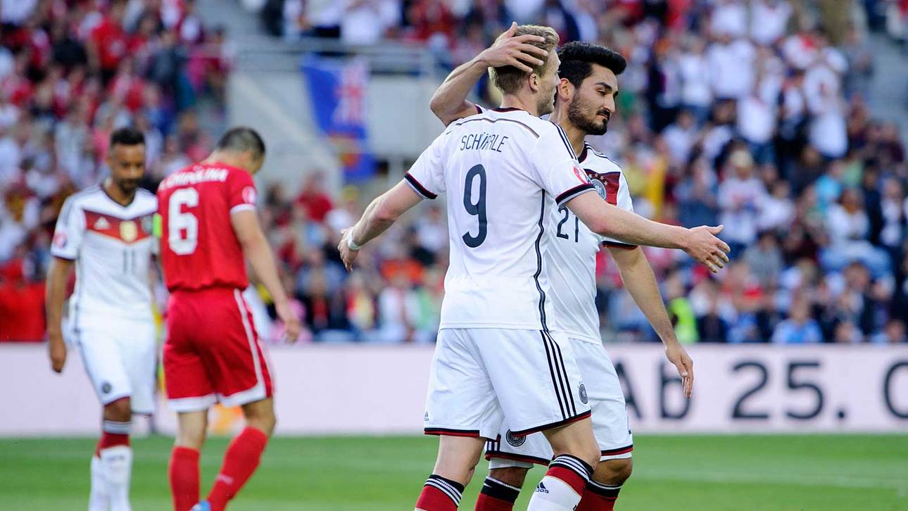 Müde DFB-Elf mit Kantersieg