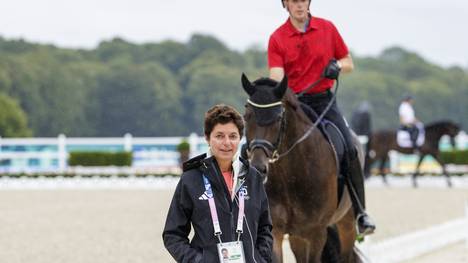 Monica Theodorescu bei den Spielen in Paris