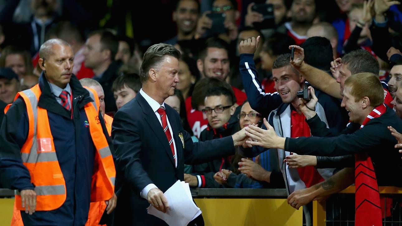 Van Gaal: Security gegen pöbelnde Fans