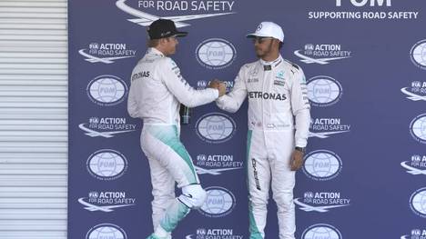Nico Rosberg (l.) und Lewis Hamilton fuhren jahrelang gemeinsam für Mercedes in der Formel 1