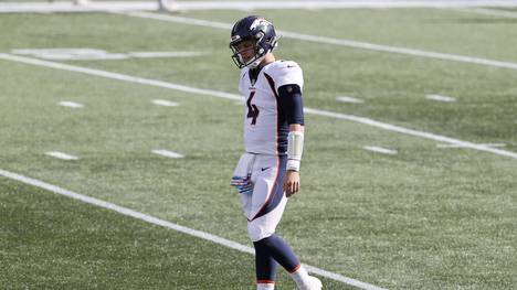 Brett Rypien ist einer der drei Quarterbacks der Denver Broncos