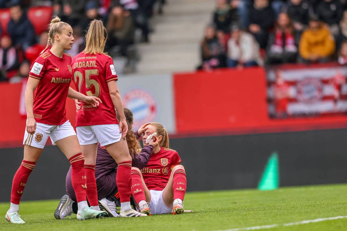 Böser Crash bei Bayern-Kracher 