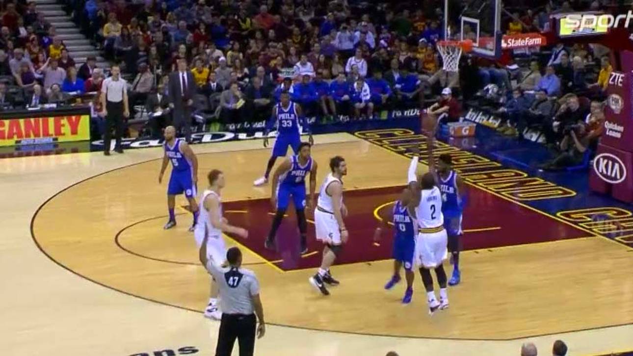 Irving feiert Sieg beim Comeback