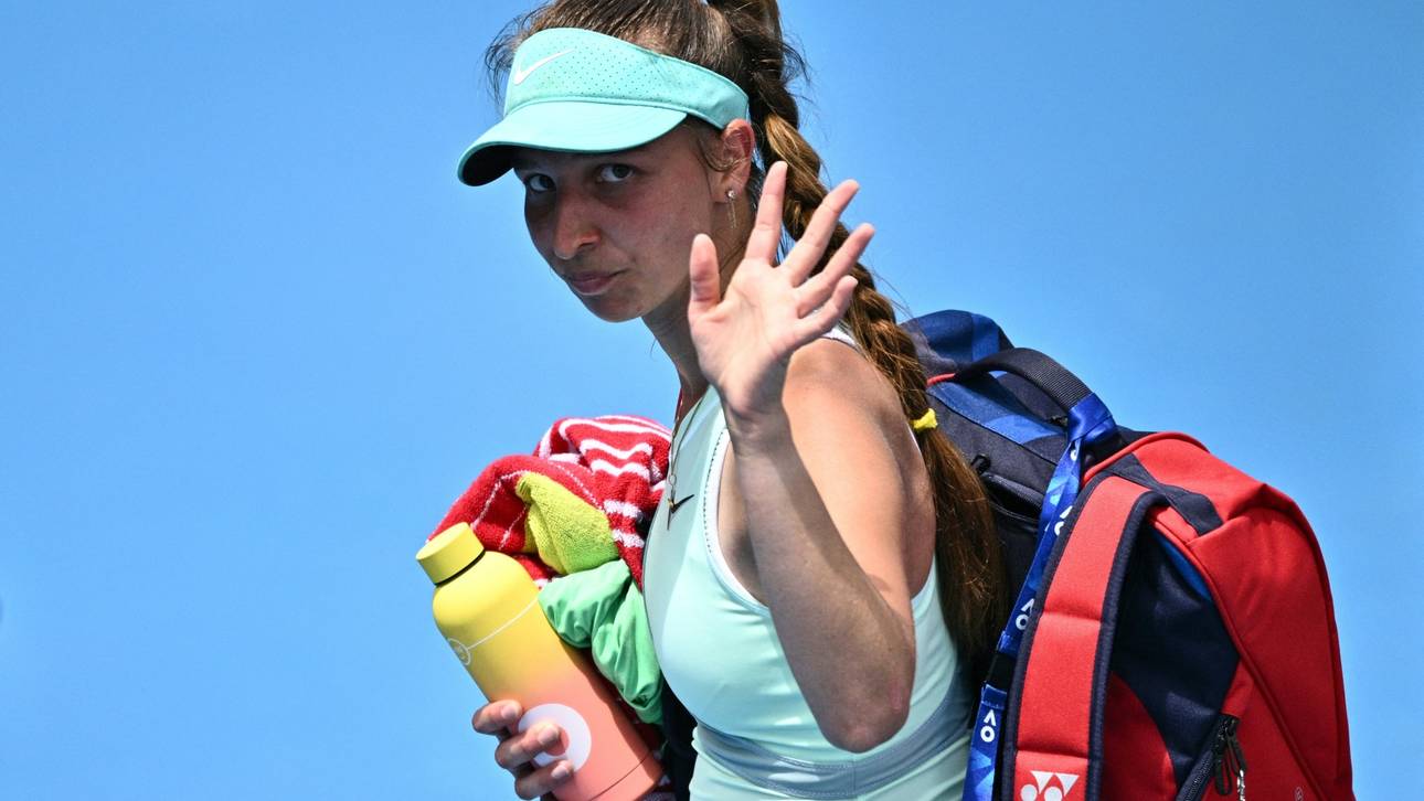 Deutscher Tennis-Star gleich raus