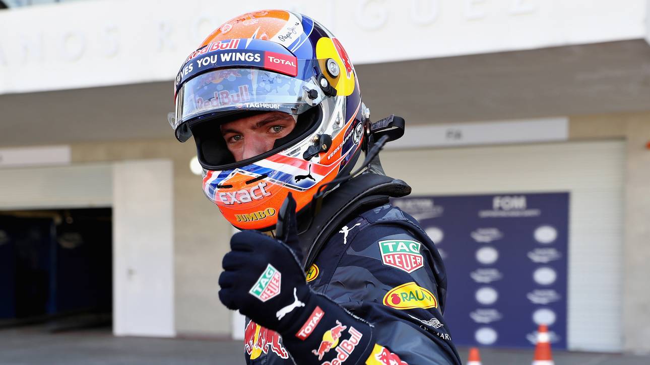 Schlammschlacht lässt Verstappen kalt