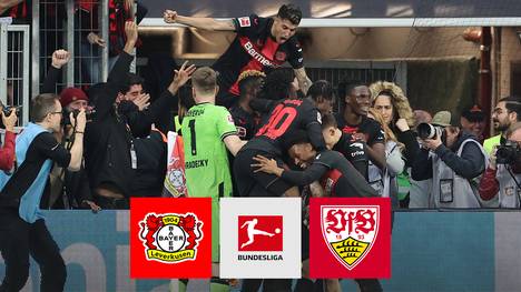 Bayer Leverkusen verlängert seine Serie nach einem dramatischen Ende gegen Stuttgart. In der siebten Minute der Nachspielzeit fällt der Ausgleich.