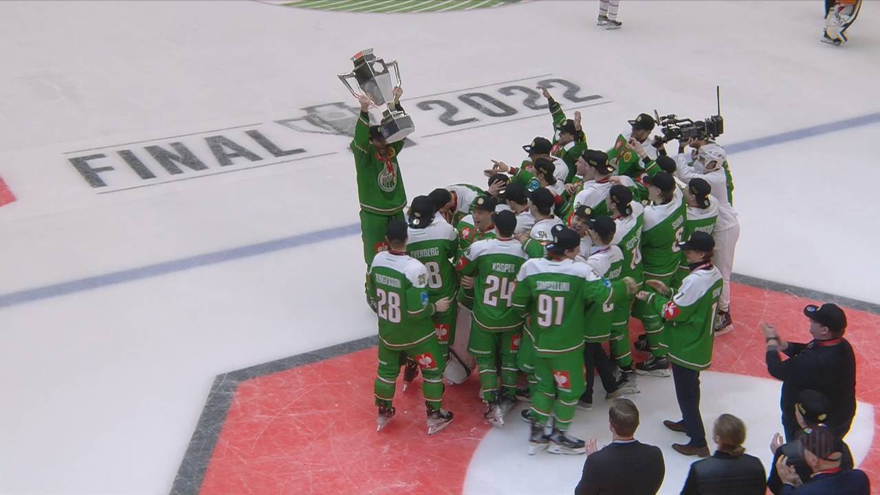 CHL: Rögle Ängelholm gewinnt Finale gegen Tappara Tampere