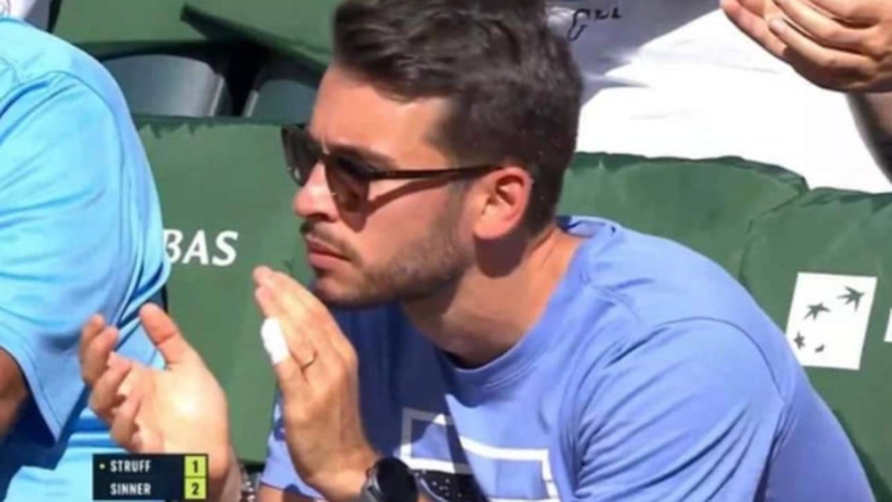 Giacomo Naldi ist der Physiotherapeut von Tennis-Star Jannik Sinner