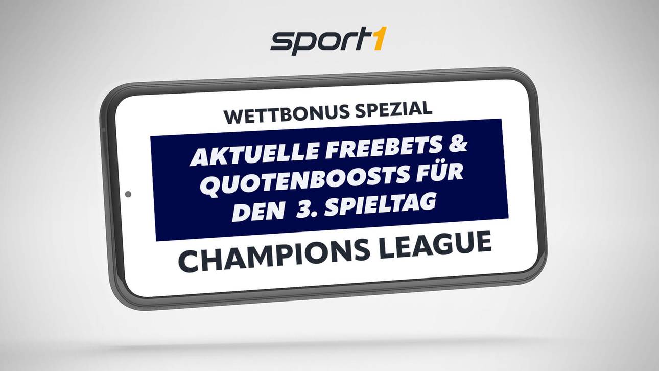 Champions League 3. Spieltag 2023: Gratiswetten & Bonus Angebote