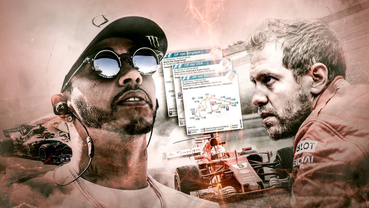 Auf diesen Strecken entscheidet sich das Titel-Duell