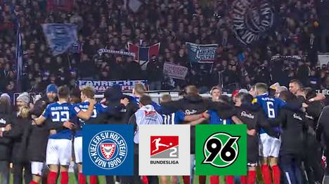 Holstein Kiel bejubelt die Tabellenführung und lässt Hannover 96 keine Chance. Mal wieder sorgt der VAR für Zündstoff.