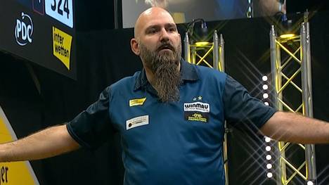 Scott Waites gelingt in der 1. Runde bei den German Darts Champion­ship das perfekte Leg! Der Engländer lässt die Halle in Hildesheim schon am ersten Tag beben.