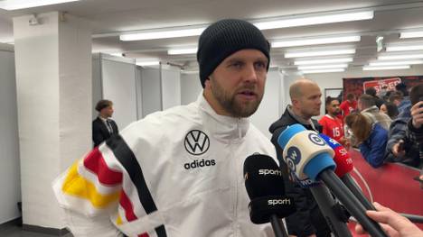 Angesprochen auf die Rote Karte von Leroy Sané beim Länderspiel in Österreich überrascht Niclas Füllkrug mit seiner Antwort - und sieht in dem Platzverweis sogar etwas Positives.