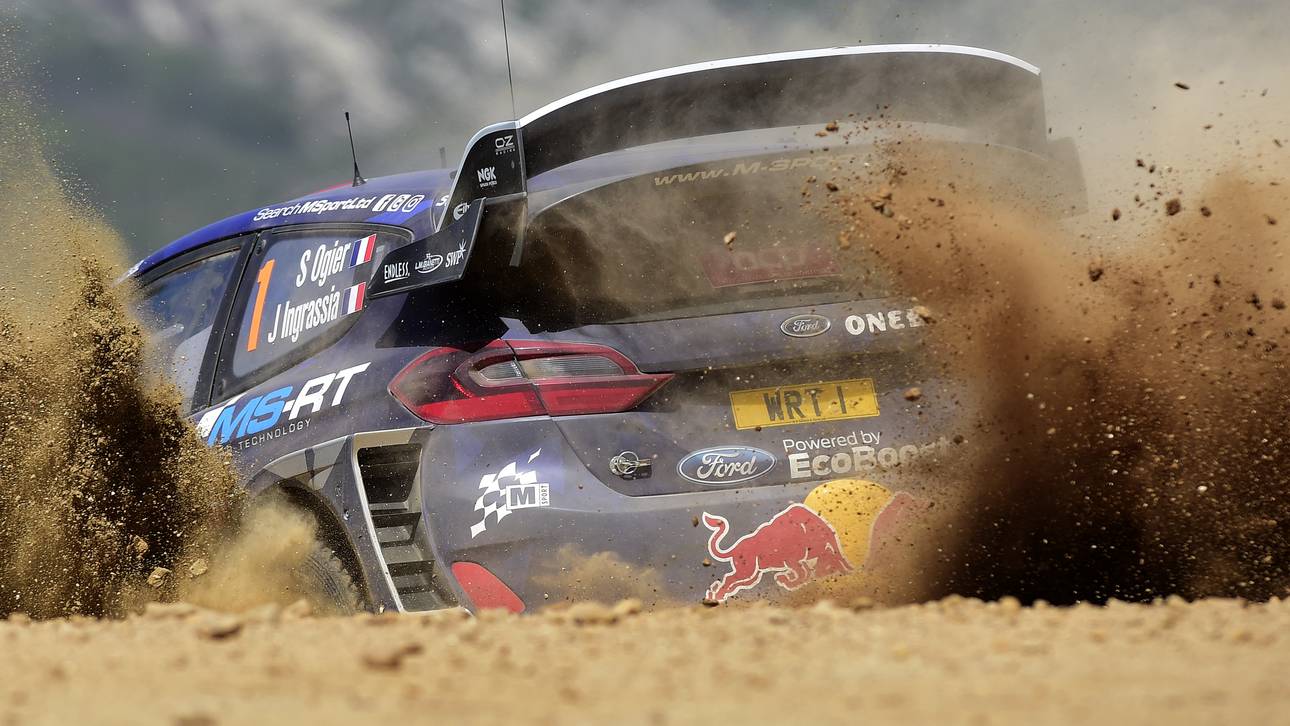 Ogier krallt sich die Führung