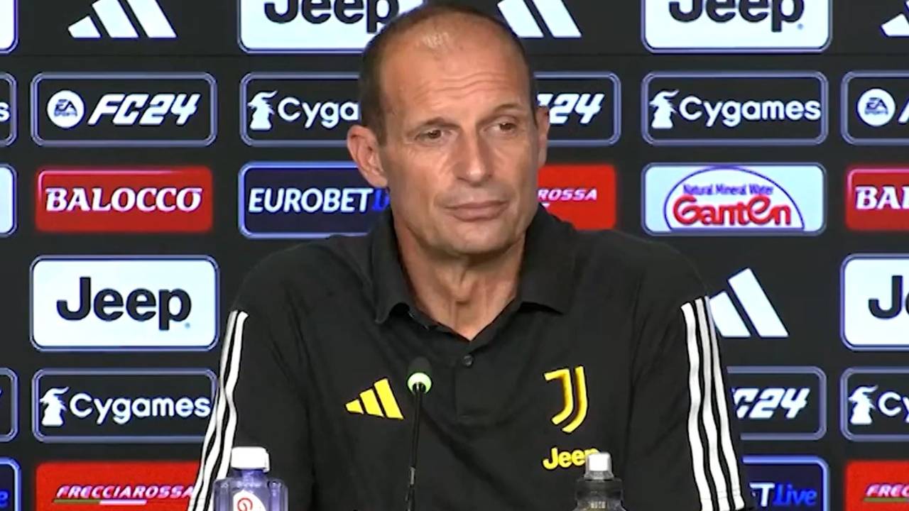 Wortgefecht mit Journalisten: Juventus-Trainer Massimiliano Allegri sauer