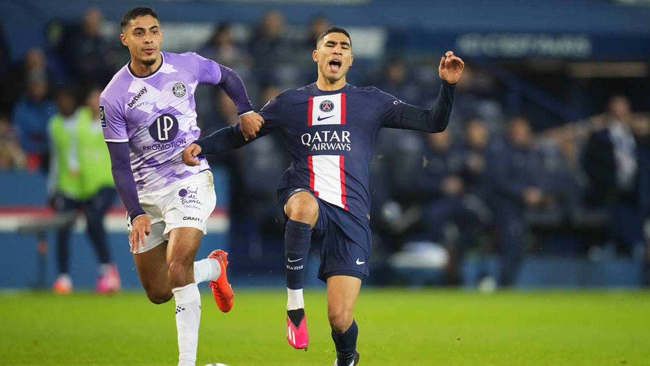 Fares Chaibi (li.) sorgt in Toulouse für Furore