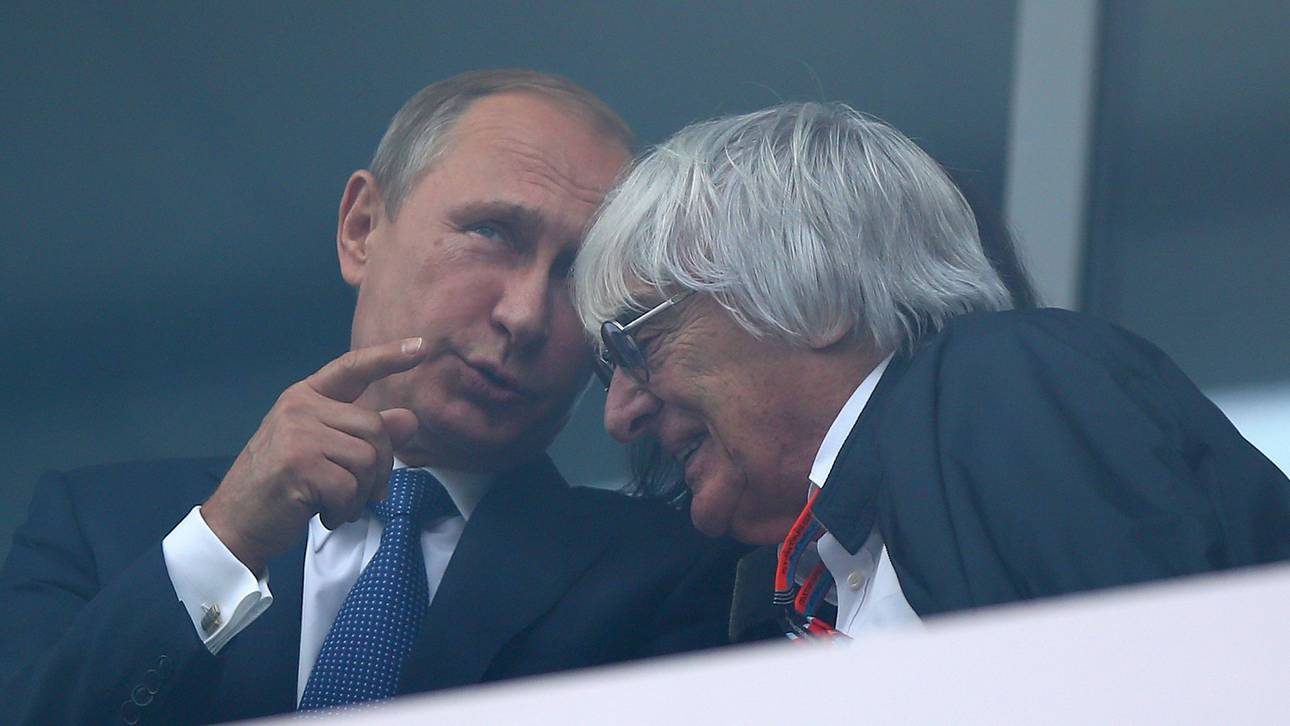 Ecclestone schwört Putin die Treue