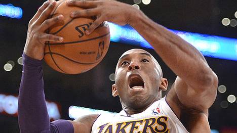 Kobe Bryant gewann mit den Los Angeles Lakers fünf Meistertitel in der NBA