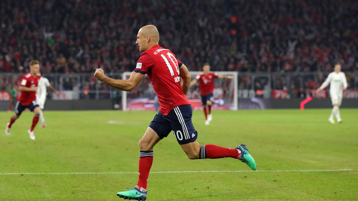 PLATZ 7: Arjen Robben, 98 Tore (FC Bayern München)