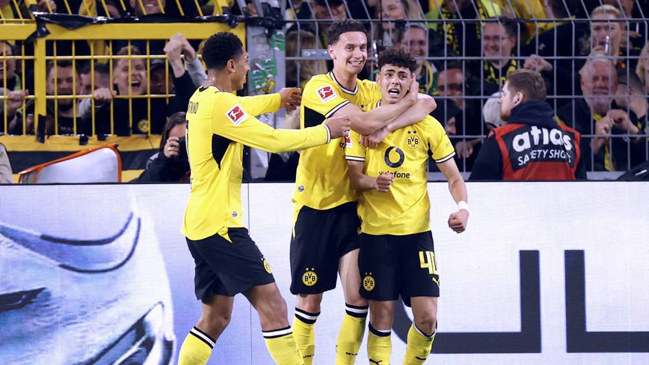 Premiere für drei BVB-Juwele