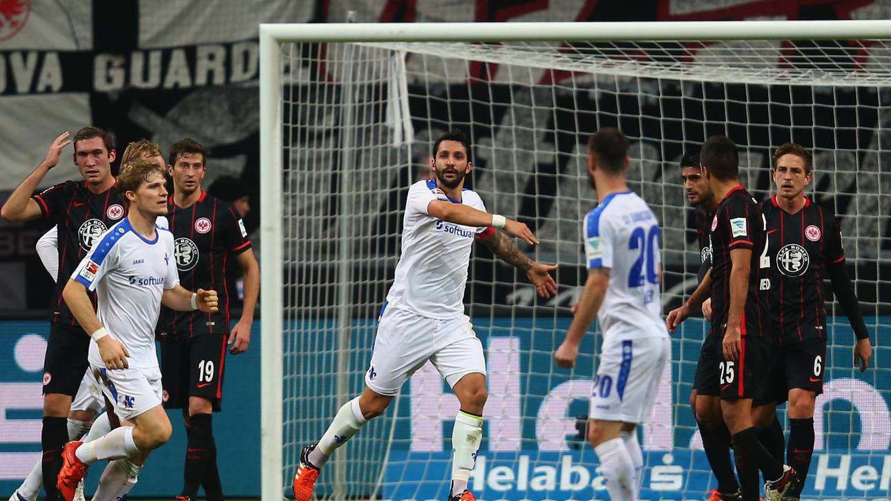 Darmstadt gewinnt Derby in Frankfurt