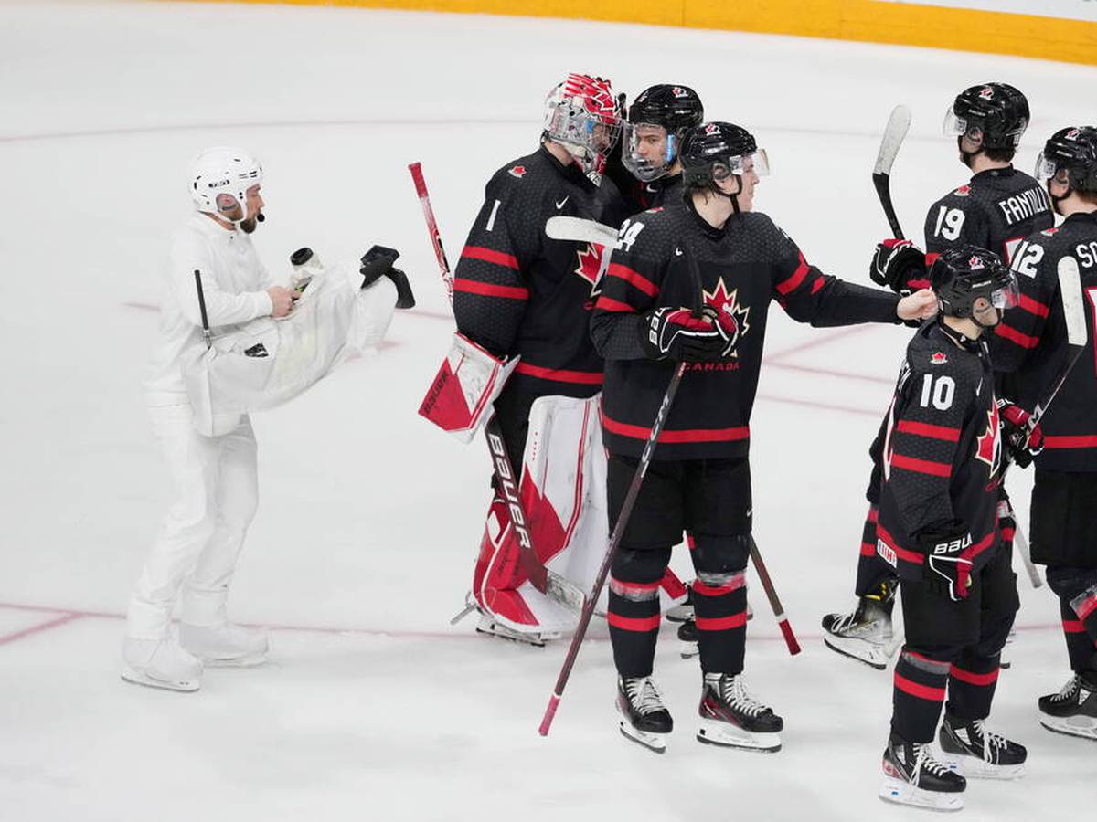 Eishockey Kameramann Nathan Eidse wird bei U20-WM zum TV-Hit