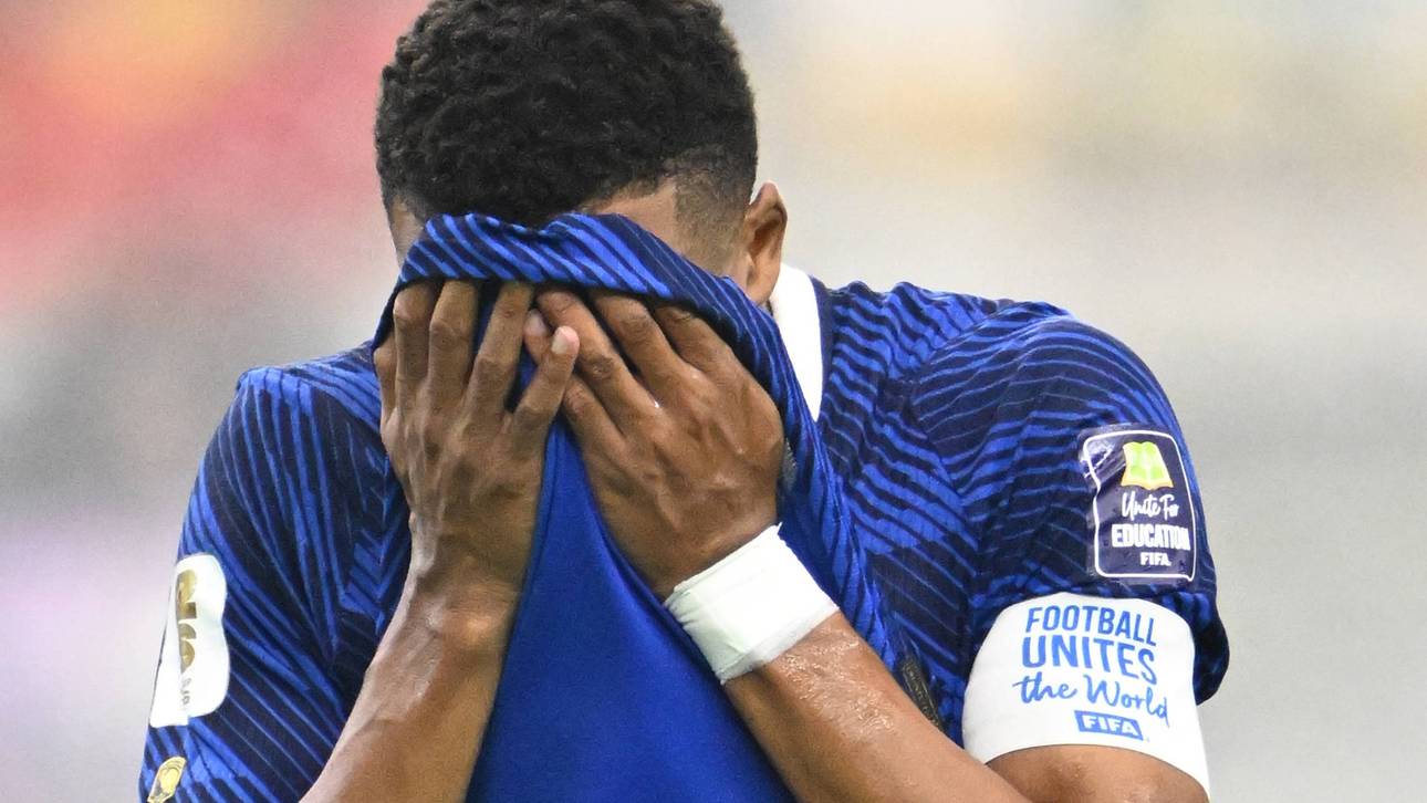 Kylian Mbappé musste mit Frankreich ein bitteres Halbfinal-Aus verkraften